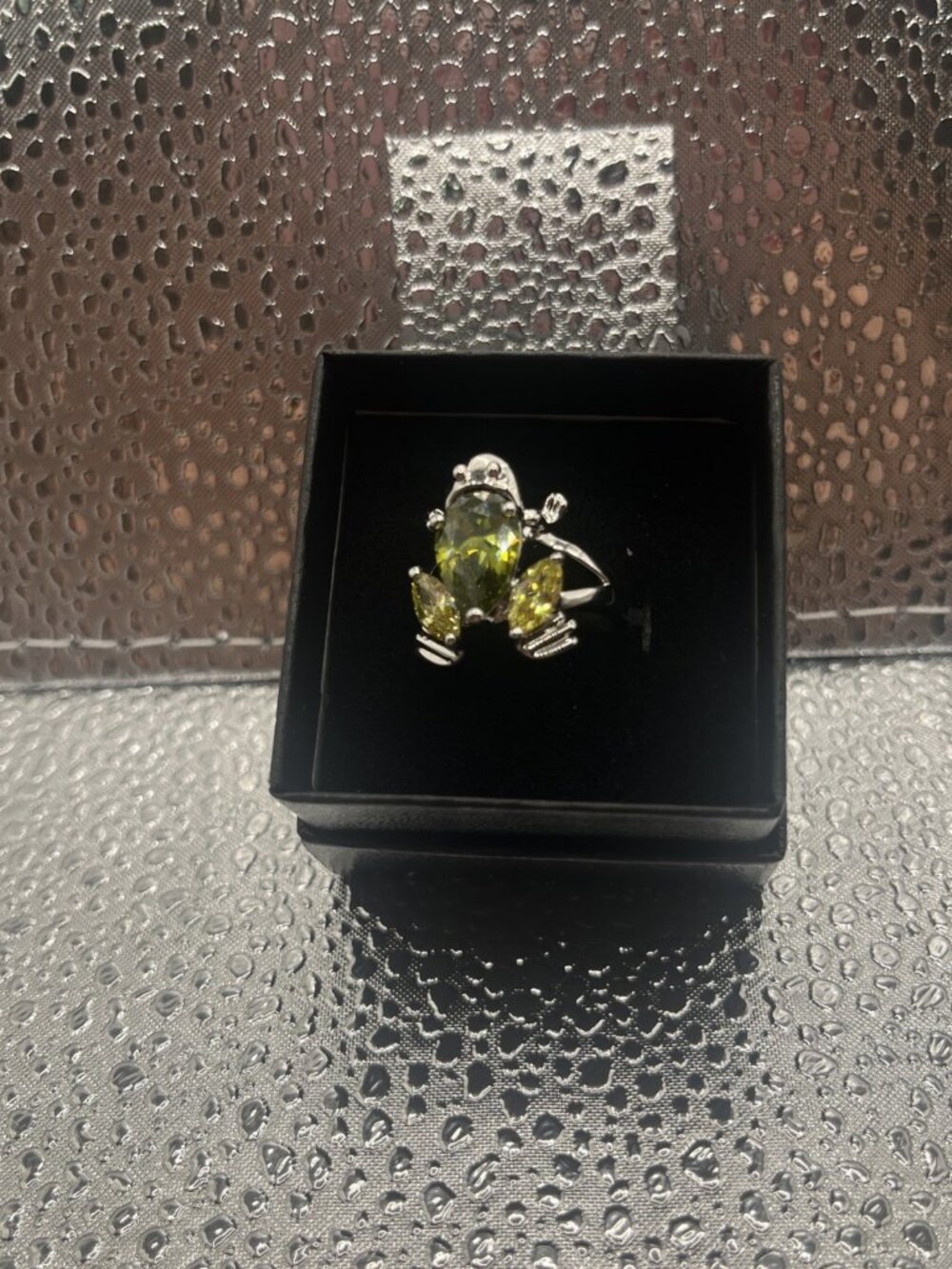 Ring for women Rhodium Plated
